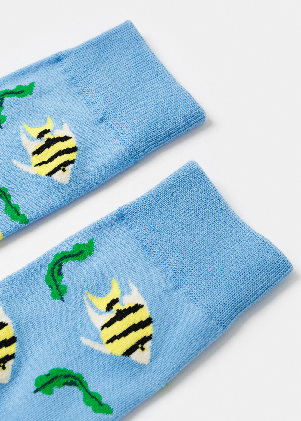 Unisex Socks w/ Yellow Fishes
